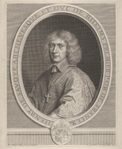 Henrik II Sevillalainen, n. 1651. tekijältä Robert Nanteuil