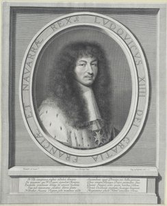 Ranskan kuningas Ludvig XIV tekijältä Robert Nanteuil
