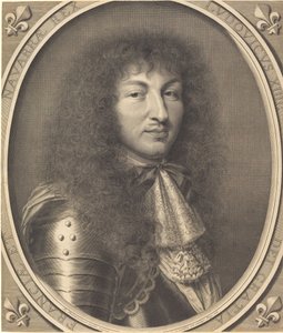 Ludvig XIV tekijältä Robert Nanteuil