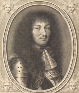 Ludvig XIV tekijältä Robert Nanteuil