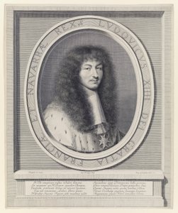 Ludvig XIV tekijältä Robert Nanteuil