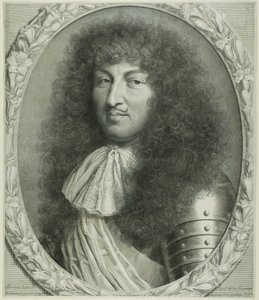 Ludvig XIV tekijältä Robert Nanteuil