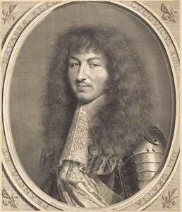 Ludvig XIV tekijältä Robert Nanteuil