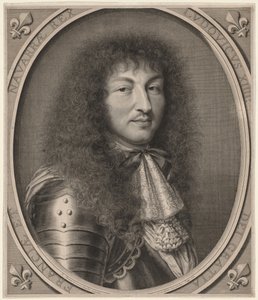 Louis XIV, 1666. tekijältä Robert Nanteuil