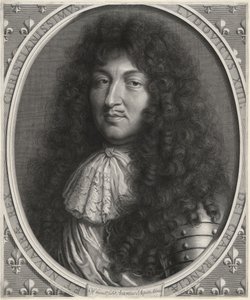 Ludvig XIV, Ranskan kuningas (1638-1678) tekijältä Robert Nanteuil
