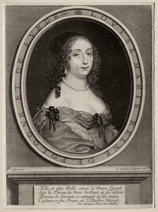 Marie Louise de Gonzague, Puolan kuningatar, 1653. tekijältä Robert Nanteuil