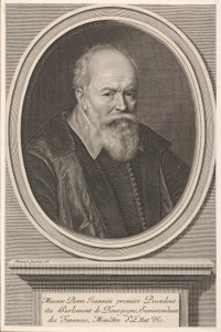 Pierre Jeannin, n. 1656. tekijältä Robert Nanteuil
