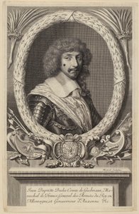 Jean Baptiste Budes de Guébriantin, Ranskan marsalkan, muotokuva tekijältä Robert Nanteuil