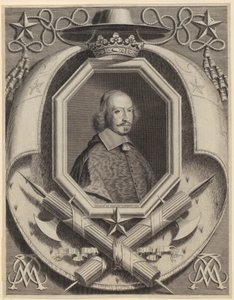 Kardinaali Jules Mazarinin muotokuva tekijältä Robert Nanteuil