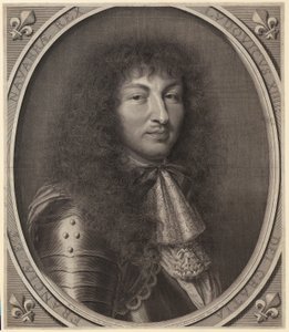 Ludvig XIV:n muotokuva tekijältä Robert Nanteuil