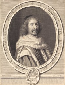 Pompone II de Bellievre tekijältä Robert Nanteuil after Charles Le Brun