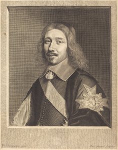 Kansleri Michel Le Tellier tekijältä Robert Nanteuil after Philippe de Champaigne