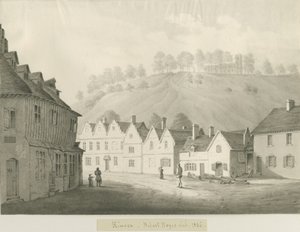 Kinver Town: seepiapiirustus, 1836