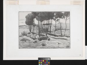 Poppelit (litografia) tekijältä Robert Polhill Bevan