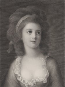 Puolipitkä muotokuva Sophiesta tai Apolloniasta Helena Potocka nuorena tyttönä, 1872 tekijältä Robert Reyher