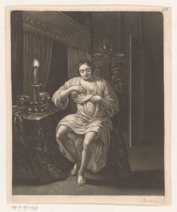Pakeneva nainen tekijältä Robert Robinson (attributed to)