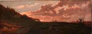 Romanttinen maisema tekijältä Robert S. Duncanson