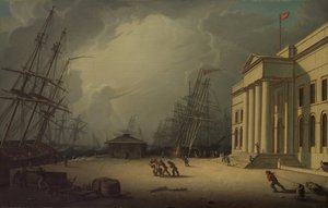 Custom House Greenockissa, Skotlannissa, 1828.