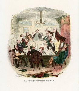Kuvitus Pickwick Papersille