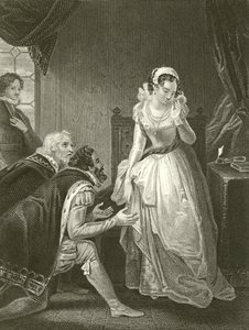 Lady Jane Gray hylkää kruunun tekijältä Robert Smirke