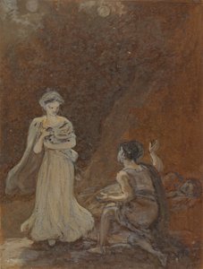 Lysander Awakening nähdäkseen Helenan tekijältä Robert Smirke