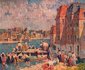 "Afternoon Bathers", 1920, 1923 tekijältä Robert Spencer