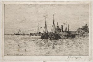 Harlingen, 1884. tekijältä Robert Swain Gifford