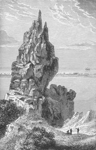 Boraboran huippu ja valliriutta, c1885, 1890