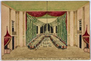 C. Forbes Esquirelle tarjottu viihde Bombayn teatterissa iltana 16. lokakuuta 1811. tekijältä Robert Temple