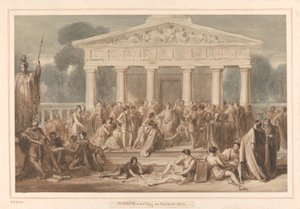 Hypatia-opetus Aleksandriassa tekijältä Robert Trewick Bone