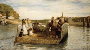 Lautta, 1881 tekijältä Robert Walker Macbeth