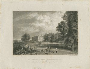 Biddulph - Knypersley Hall [uusi]: teräskaiverrus ja [?1800-luku]