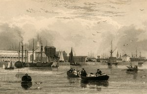 Liverpool, Mersey, nro III..., 1830.