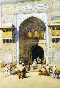 Lahoressa, n. 1890 (akvarelli paperille)