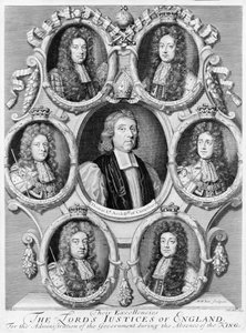 The Lord Justices of England, 1695 tekijältä Robert White