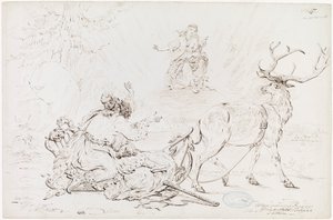 Väinämöinen and the Maiden of Pohjola tekijältä Robert Wilhelm Ekman