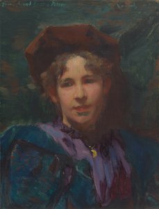 Bessie Potter Vonnoh, 1895. tekijältä Robert William Vonnoh