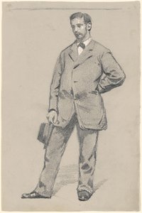 Seisova mies tekijältä Robert William Vonnoh