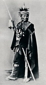 Rohkea Algonquin, 1912 tekijältä Robert Wilson Shufeldt