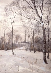 Talvinen metsä tekijältä Robert Winchester Fraser
