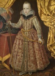 Kaarle I (1600-49), kun Yorkin herttua, n. 1605 (öljy kankaalle)