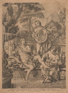 Daavid ja Batseba tekijältä Robert van Audenaerd, after Carlo Maratta