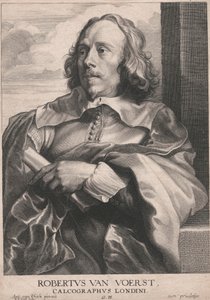 Robert van Voerst, Lontoon kaivertaja