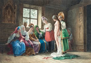 Morsiamen valinta, 1800-luvun alku. tekijältä Roberto Roberti