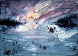 Haikara lentää komeetan taivaalla tekijältä RodMacIver