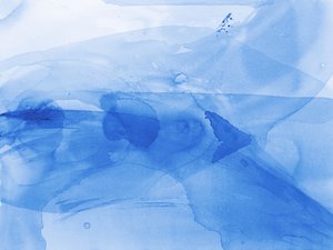 Rauhallinen sininen abstrakti tekijältä RodMacIver