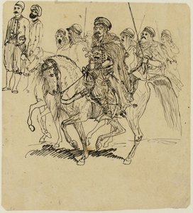 Arabihevosmiehet tekijältä Rodolphe Bresdin