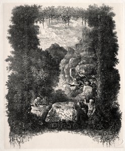 Ensimmäinen etukappale Thierry-Faletansin Fables and Fairy-Tales -elokuvalle tekijältä Rodolphe Bresdin