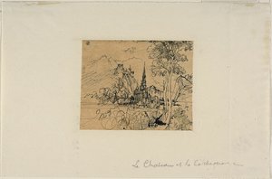 Château ja katedraali tekijältä Rodolphe Bresdin