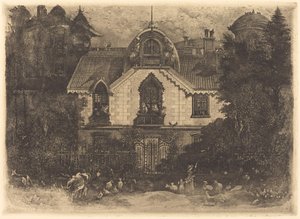 Kummitustalo tekijältä Rodolphe Bresdin